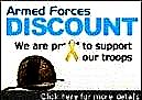 Military discounts on painting and home repairs